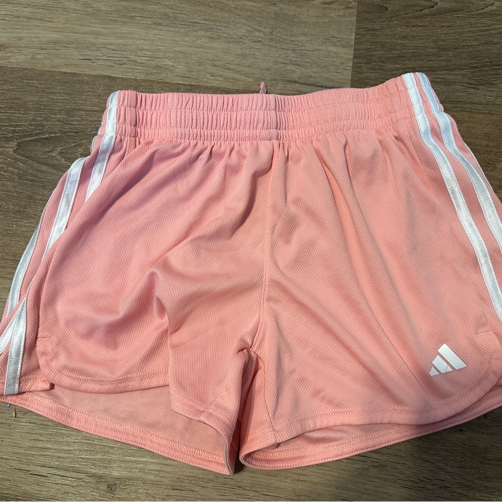 Adidas Women's Pink Athletic Shorts